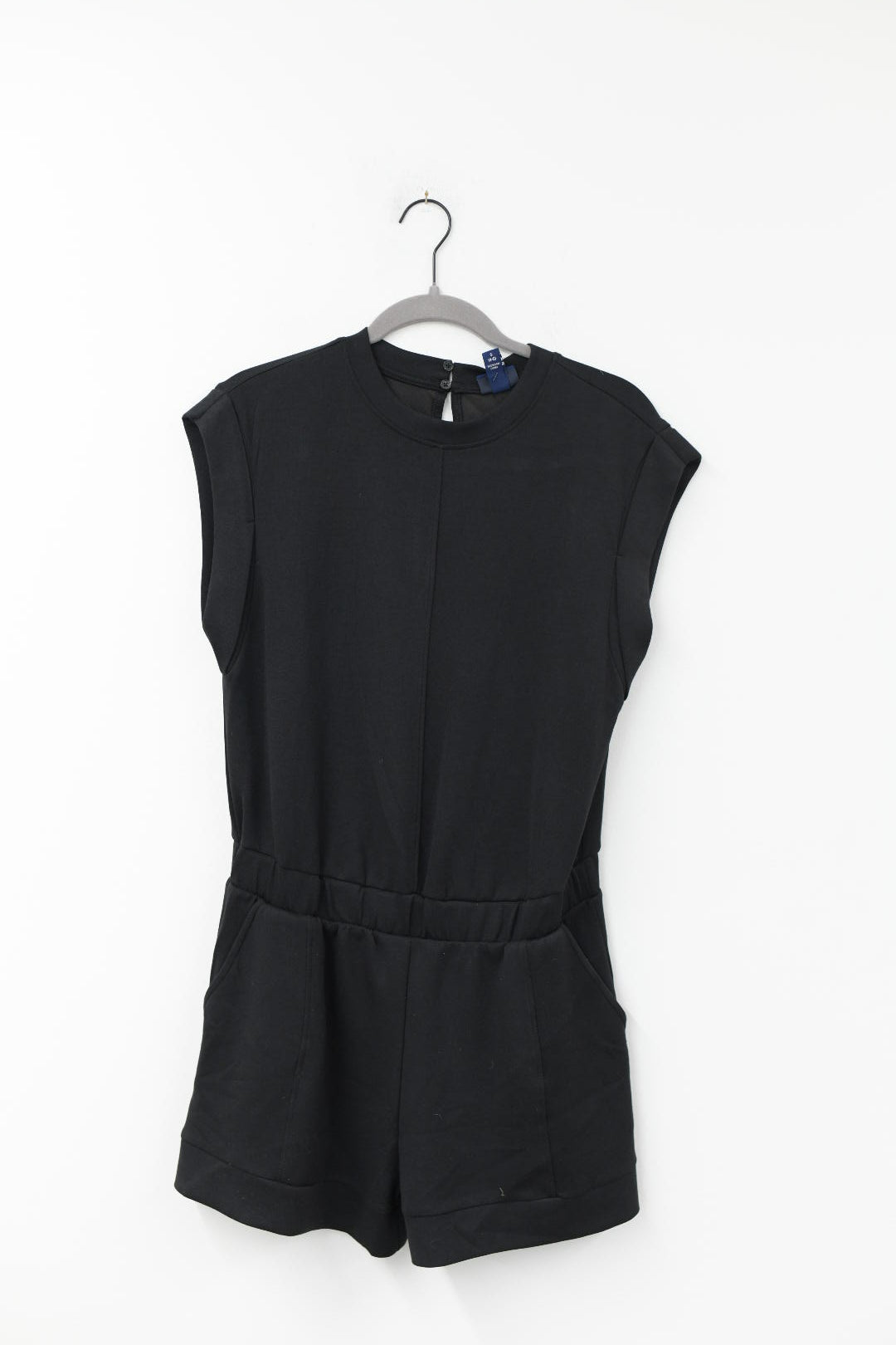 Scoop scuba crewneck romper Size S/NWT