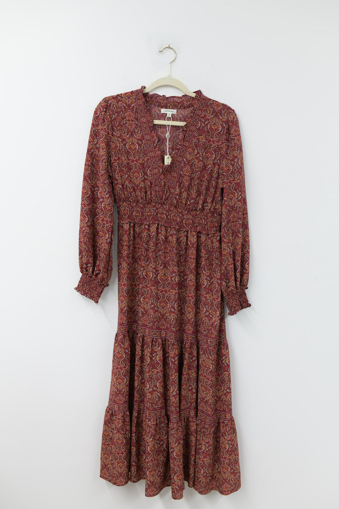 Max Studios long sleeve maxi dress Size M / NWT
