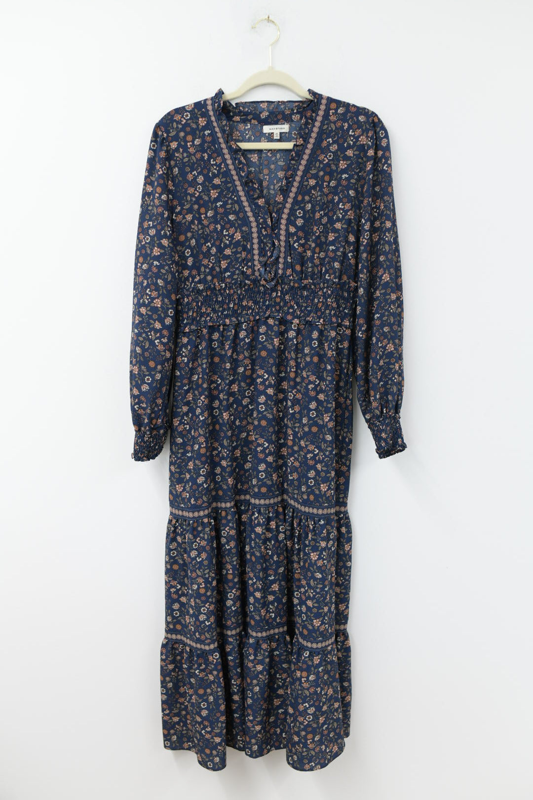 Max Studios long sleeve maxi dress Size M / EUC