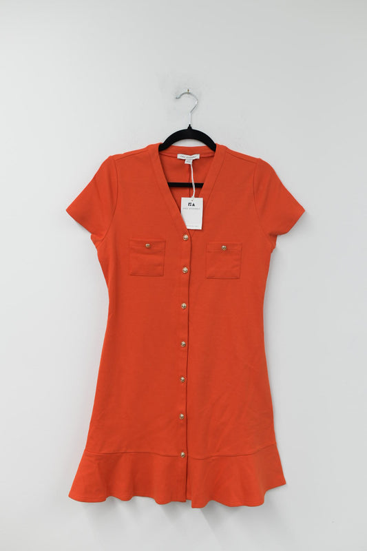 Free Assembly v-neck button midi dress Size S / NWT