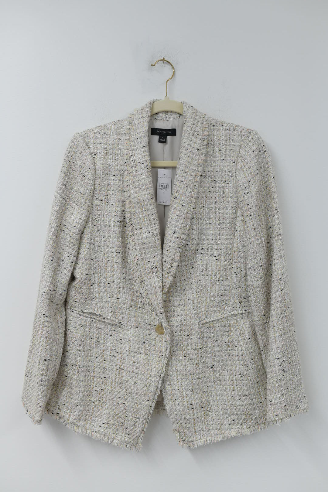 Ann Taylor tweed blazer Size 6 / NWT