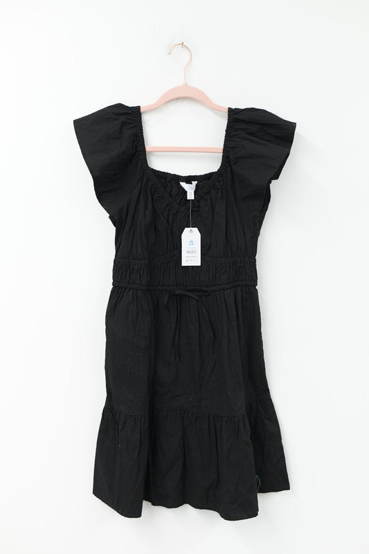Time and Tru mini flutter sleeve tiered dress Size XS / NWT