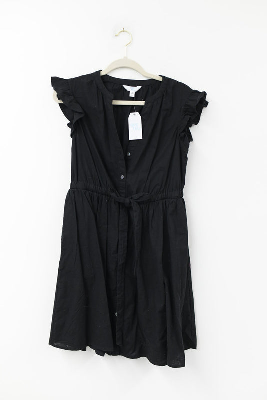 Time and Tru flutter sleeve tie waist mini dress Size S / NWT