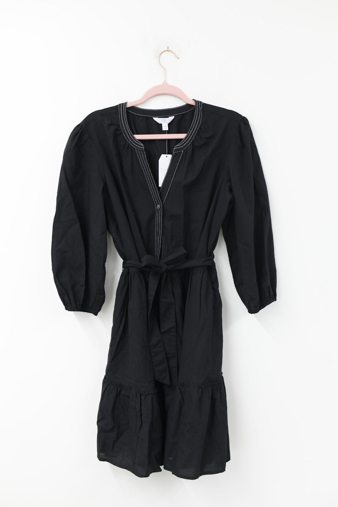 Time and Tru poplin shirt midi dress Size S / NWT