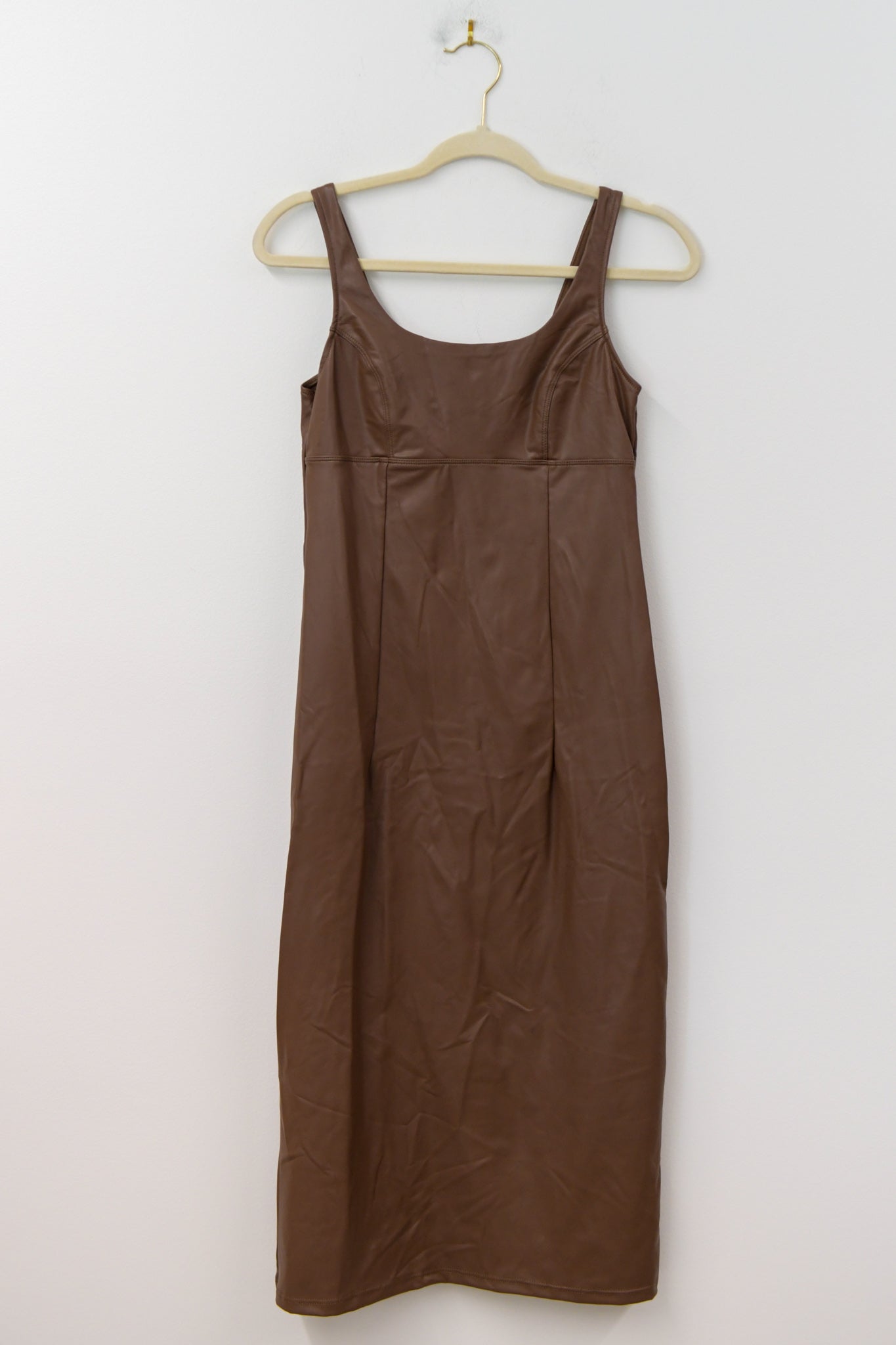 Sofia faux leather dress Size S / NWT