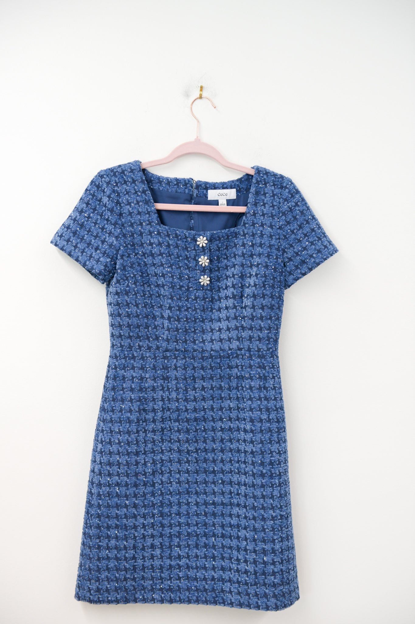 Cece mini tweed dress Size 2 / EUC