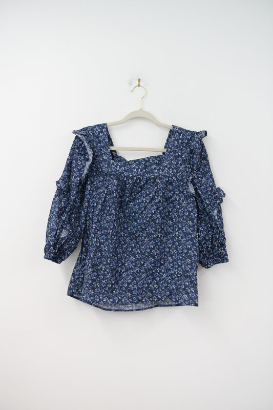 Pioneer Woman square neck blouse Size S / NWT