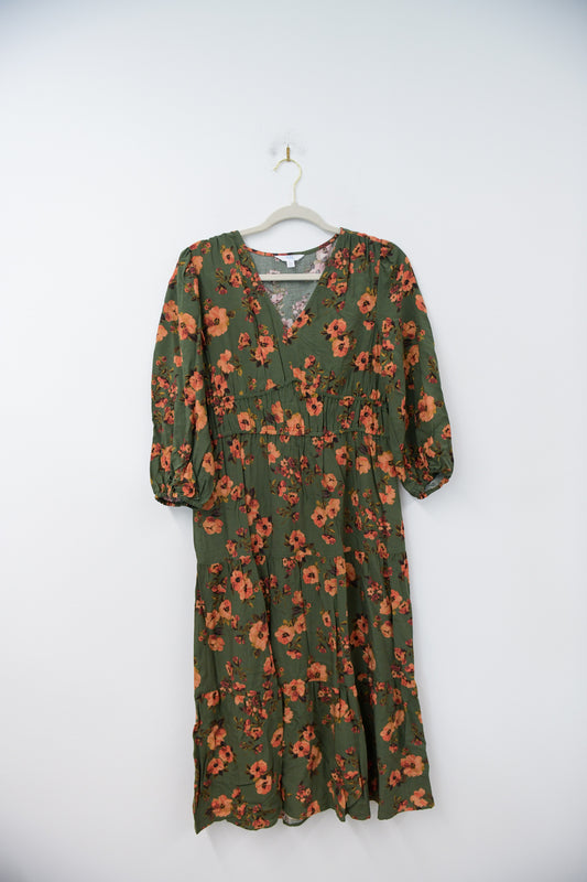 Time and Tru midi dress Size S / EUC