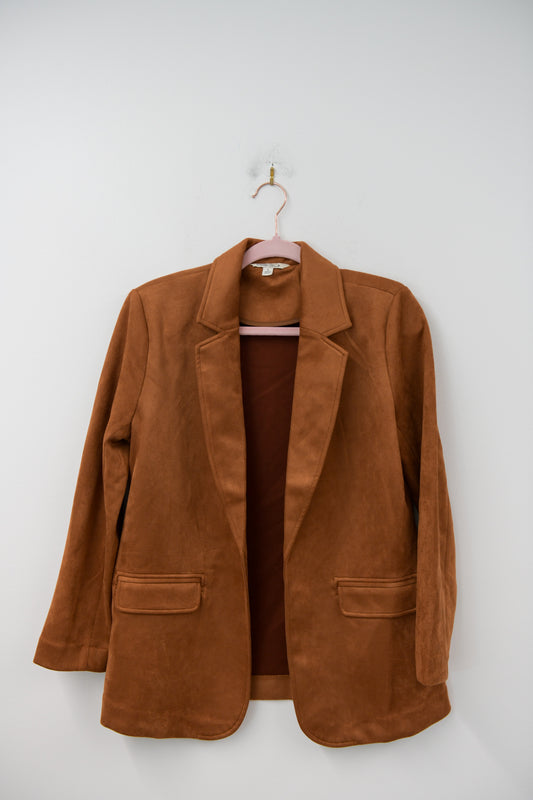 Pioneer Woman faux suede blazer Size S / EUC
