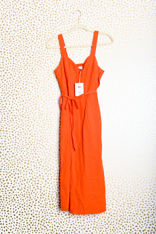 Free Assembly sleeveless midi dress Size S / NWT