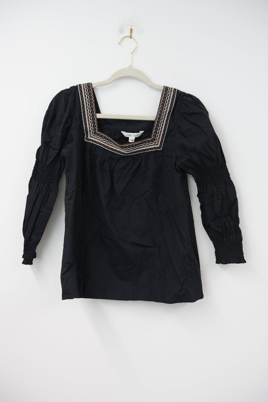 Pioneer Woman square neck blouse Size S / NWT