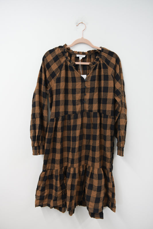 Beach Lunch Lounge flannel mini dress Size S / NWT