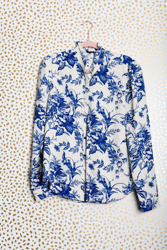 Express long sleeve button up blouse Size S / NWT