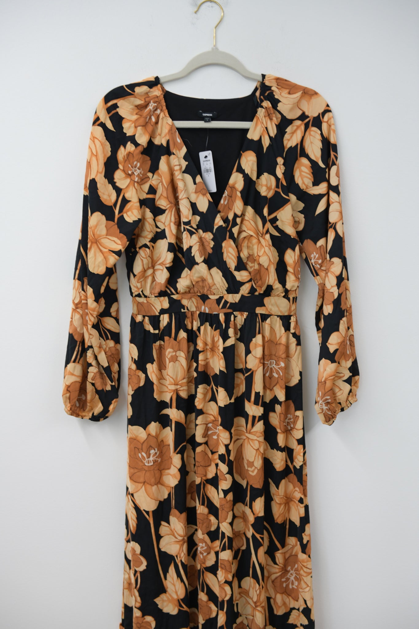 Express long sleeve maxi dress Size S / NWT