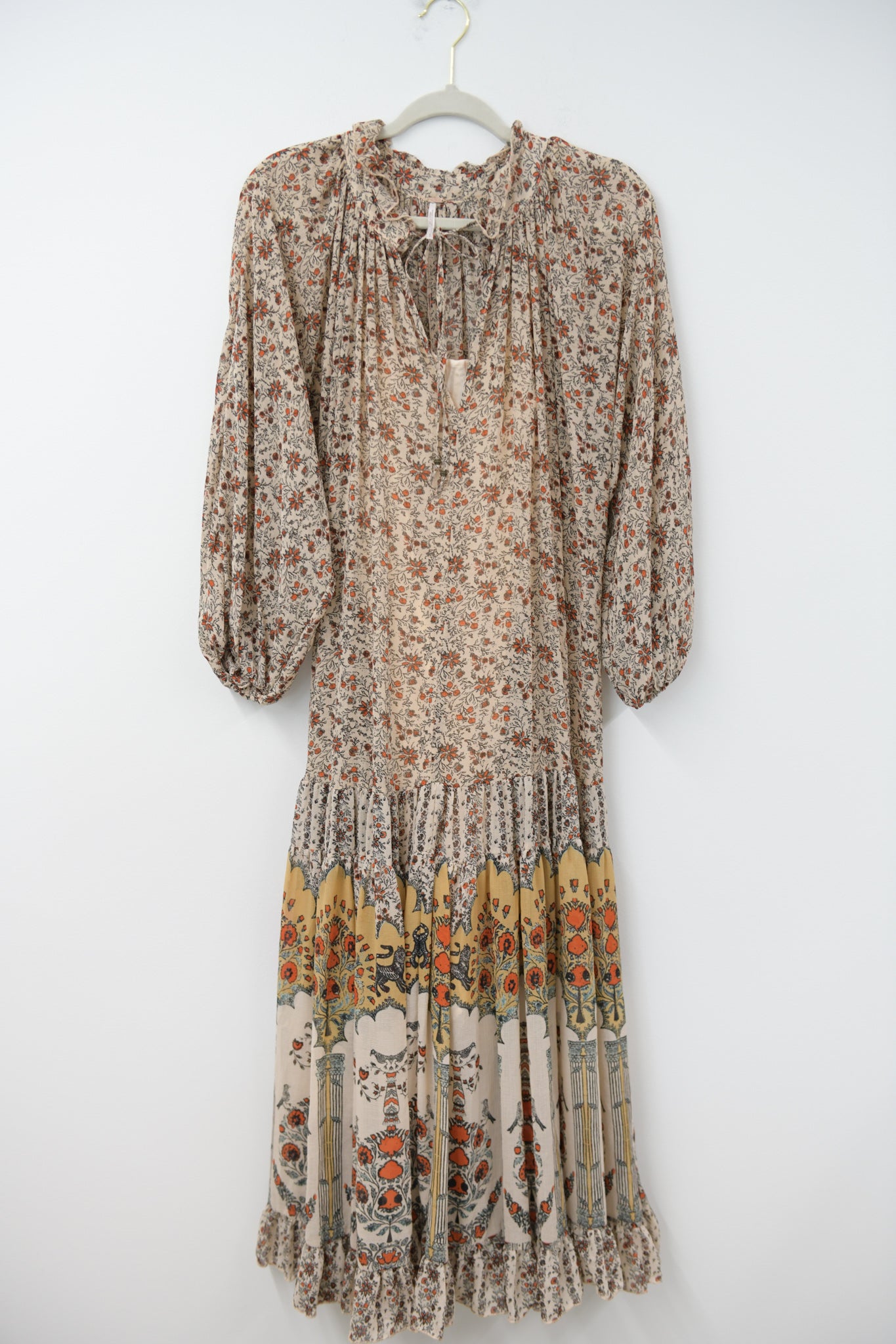 Free People long sleeve maxi dress Size S / EUC