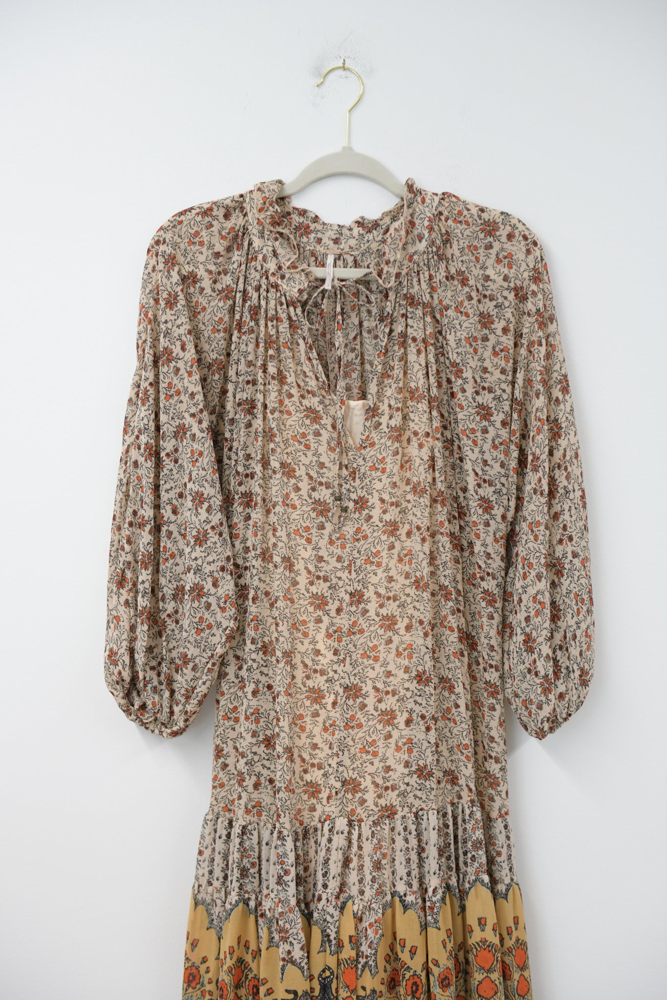 Free People long sleeve maxi dress Size S / EUC
