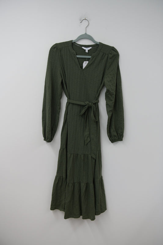 Time and Tru textured midi dress Size S / NWT