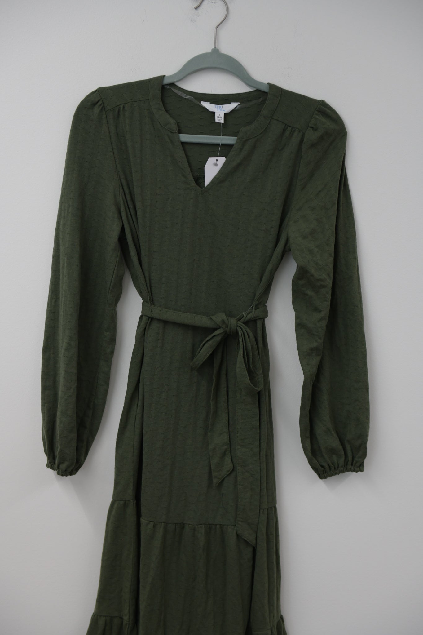 Time and Tru textured midi dress Size S / NWT