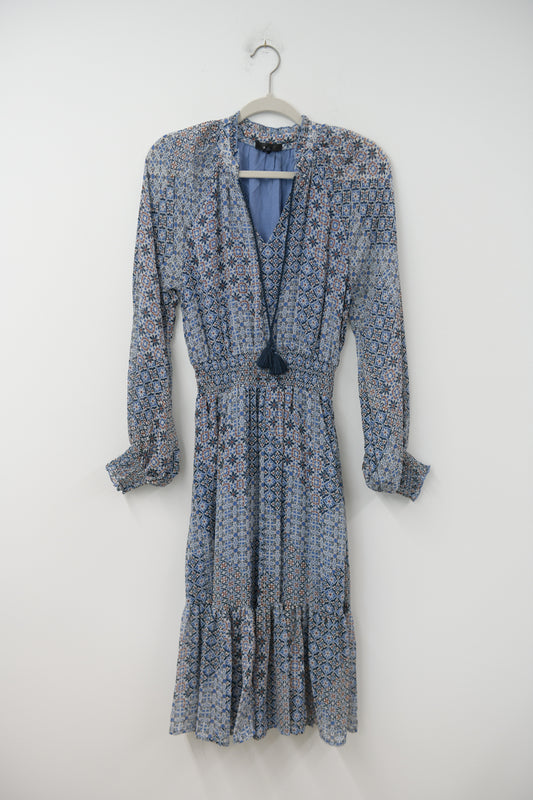 Aqua long sleeve midi dress Size S / EUC