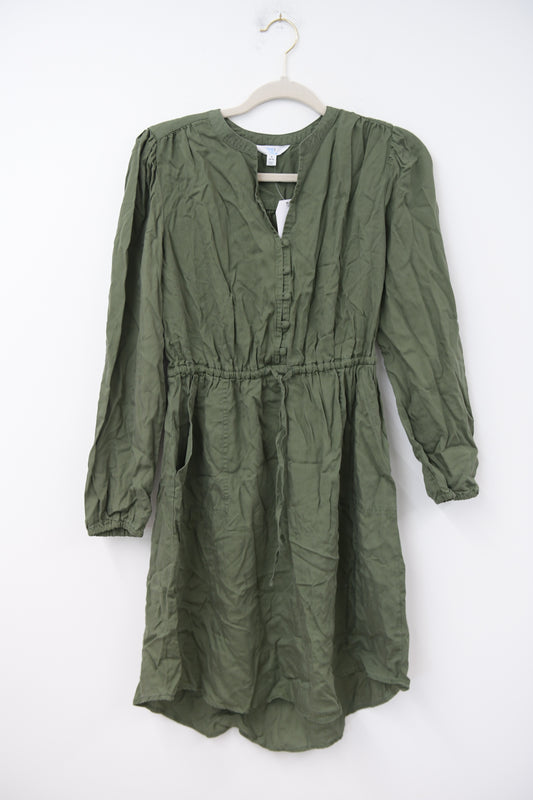 Time and Tru drawstring mini dress Size S / NWT