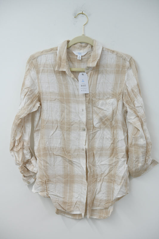 Time and Tru flannel shirt Size S / NWT