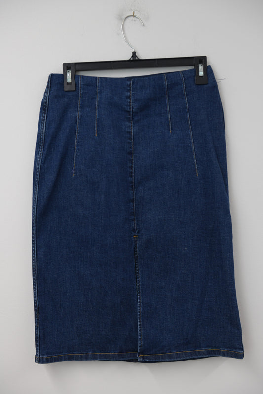 Lee high rise front slit pull on skirt Size S / EUC
