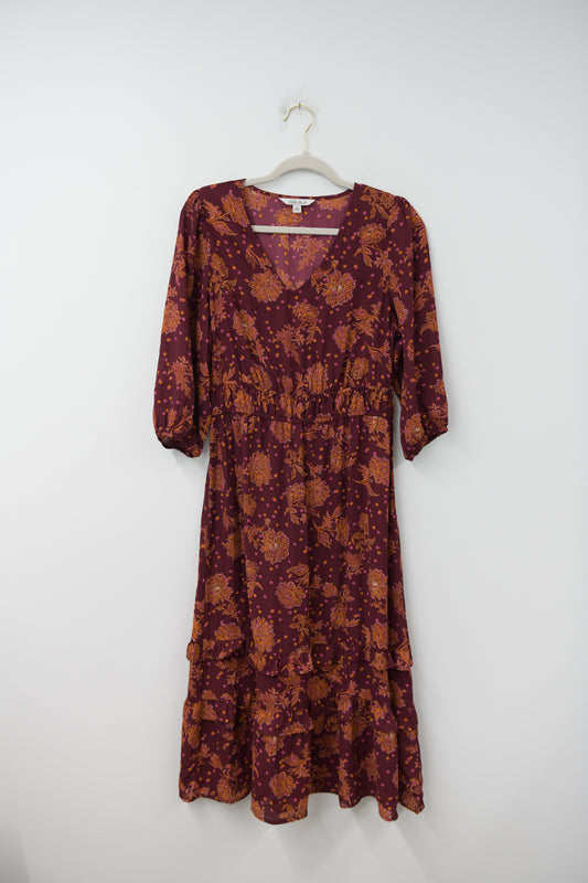 Pioneer Woman 3/4 sleeve midi dress Size S / EUC