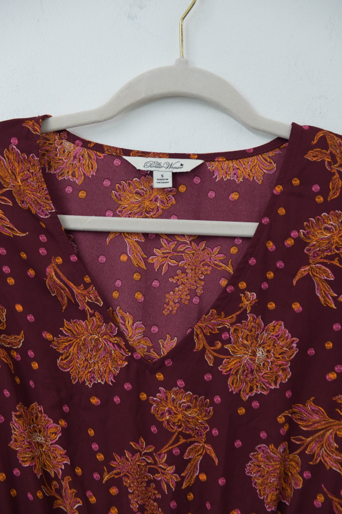 Pioneer Woman 3/4 sleeve midi dress Size S / EUC