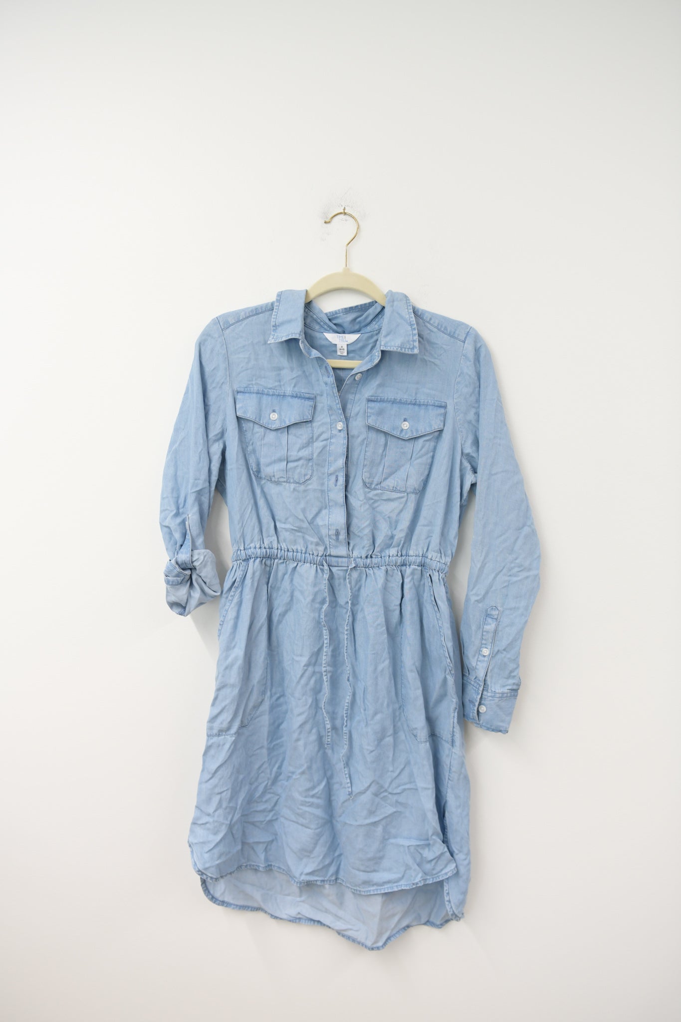 Time and Tru utility shirt mini dress Size S / NWT