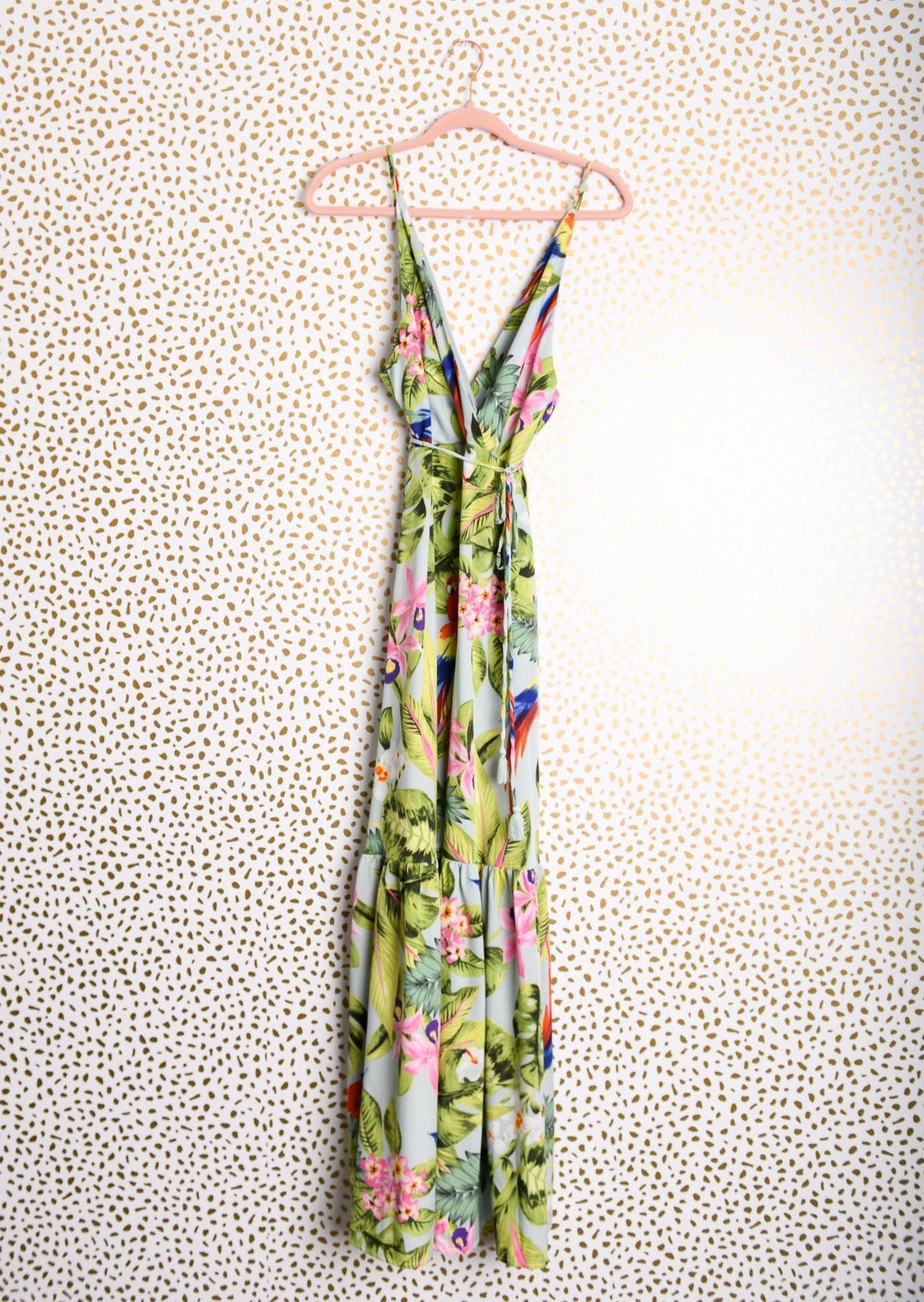 Aakaa sleeveless maxi dress Size Small /NWT