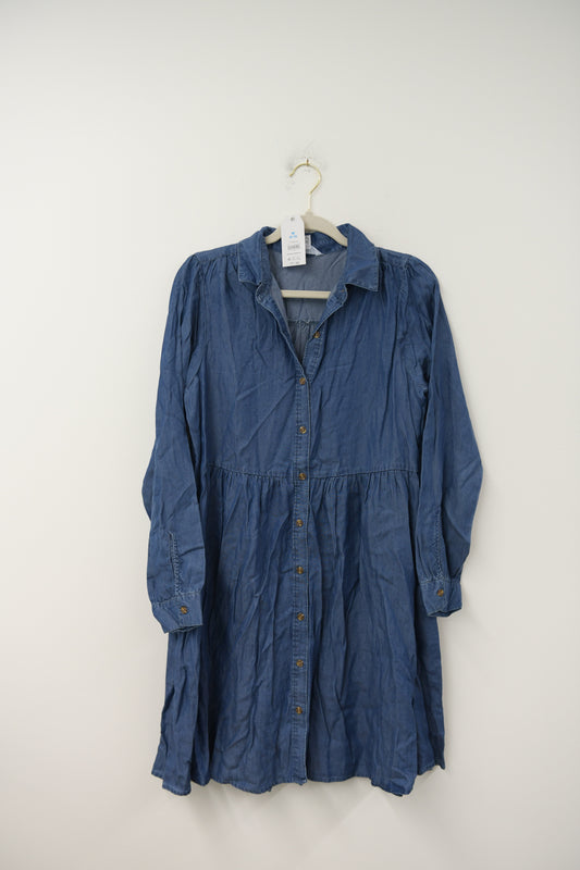 Time and Tru smocked mini dress Size M / NWT