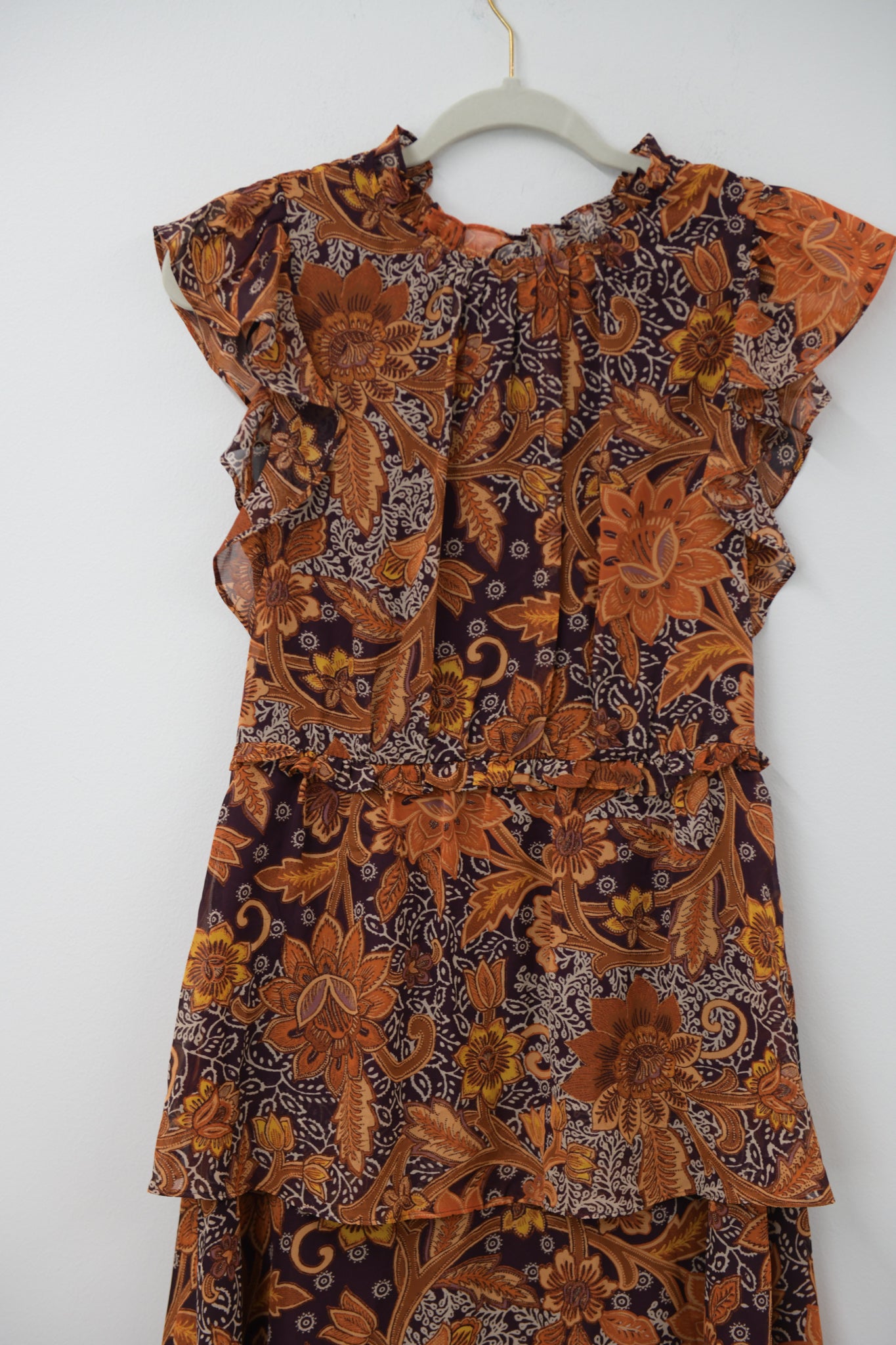 Julia Jordan flutter sleeve midi dress Size 4 / NWT