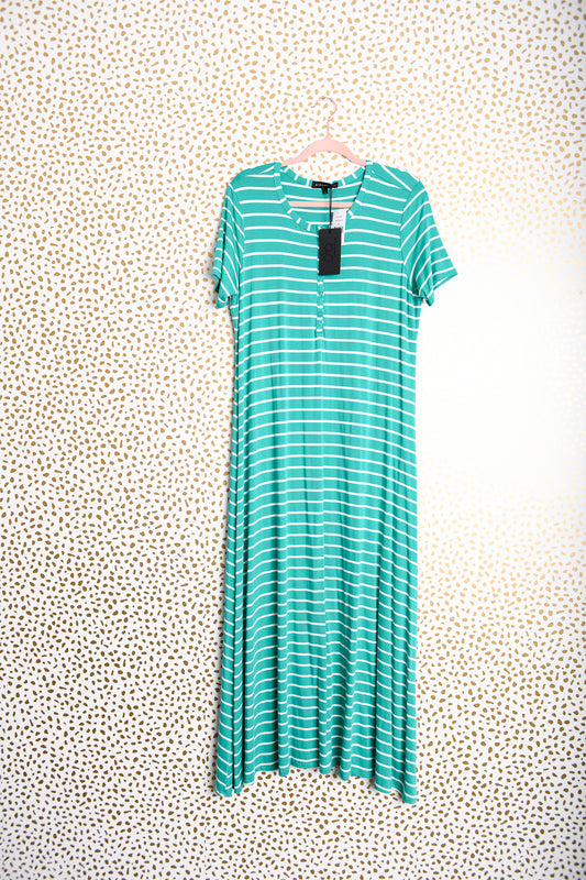 Gibson short sleeve maxi dress Size S /NWT