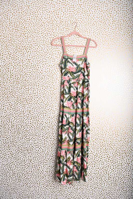 Loft sleeveless Maxi dress Size 4 /NWT