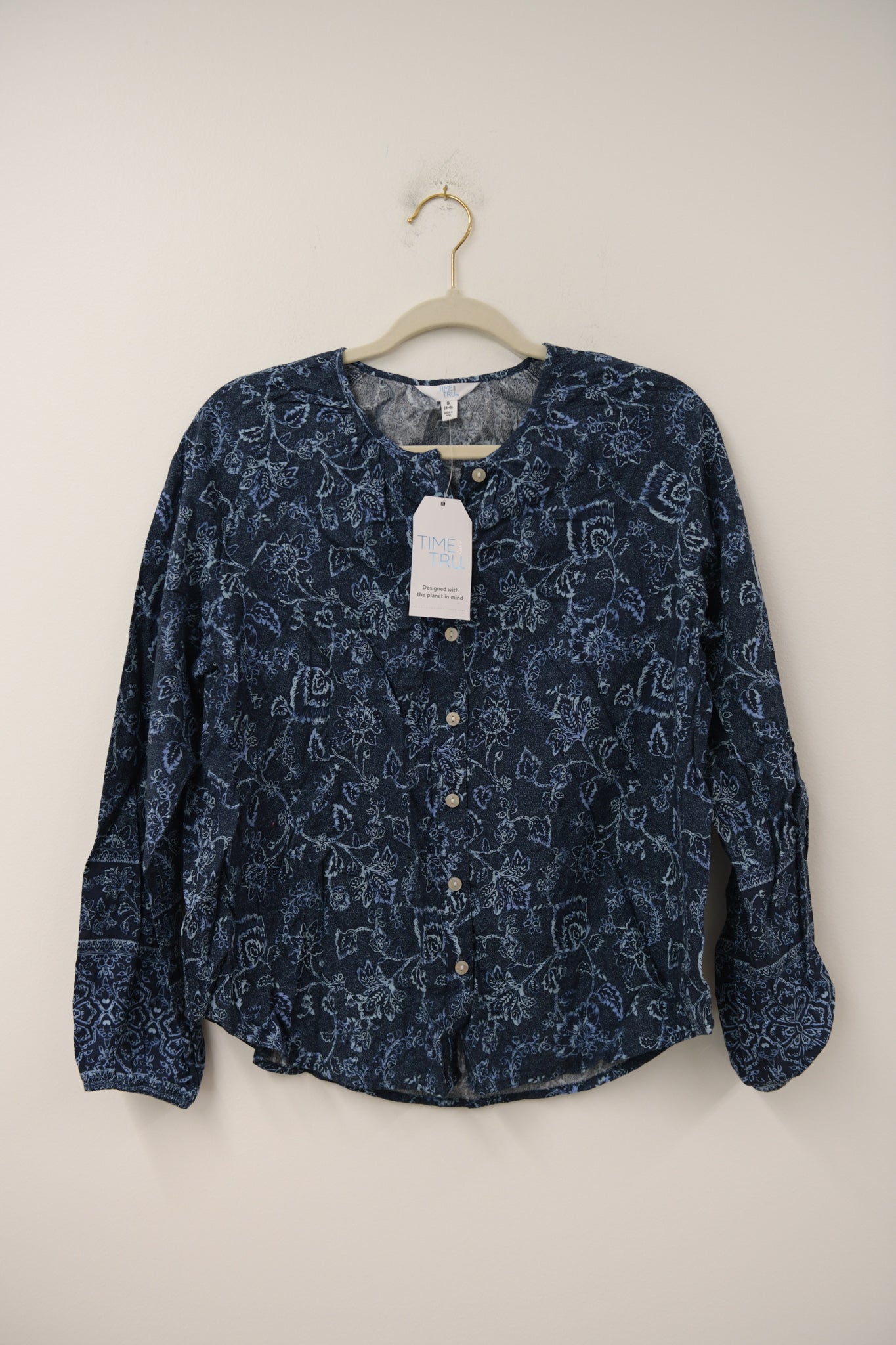 Time and Tru woven blouse Size S / NWT