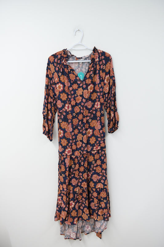 Pioneer Woman 3/4 sleeve ruffled midi dress Size S / NWT