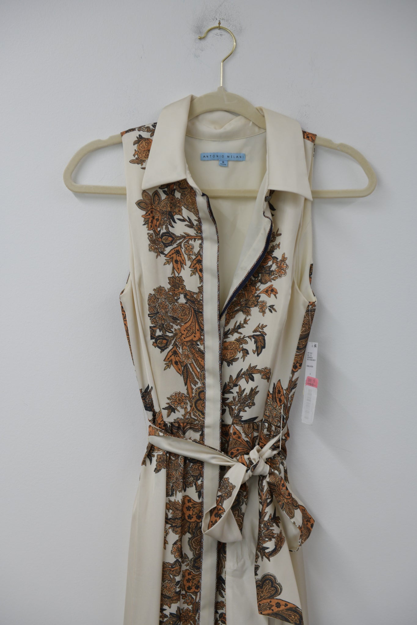 Antonio Melani sleeveless maxi dress Size 6 / NWT