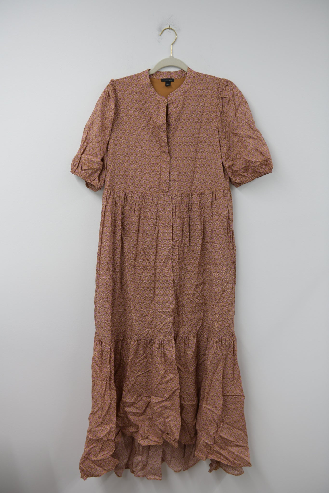 Ann Taylor tiered midi dress Size XS / EUC
