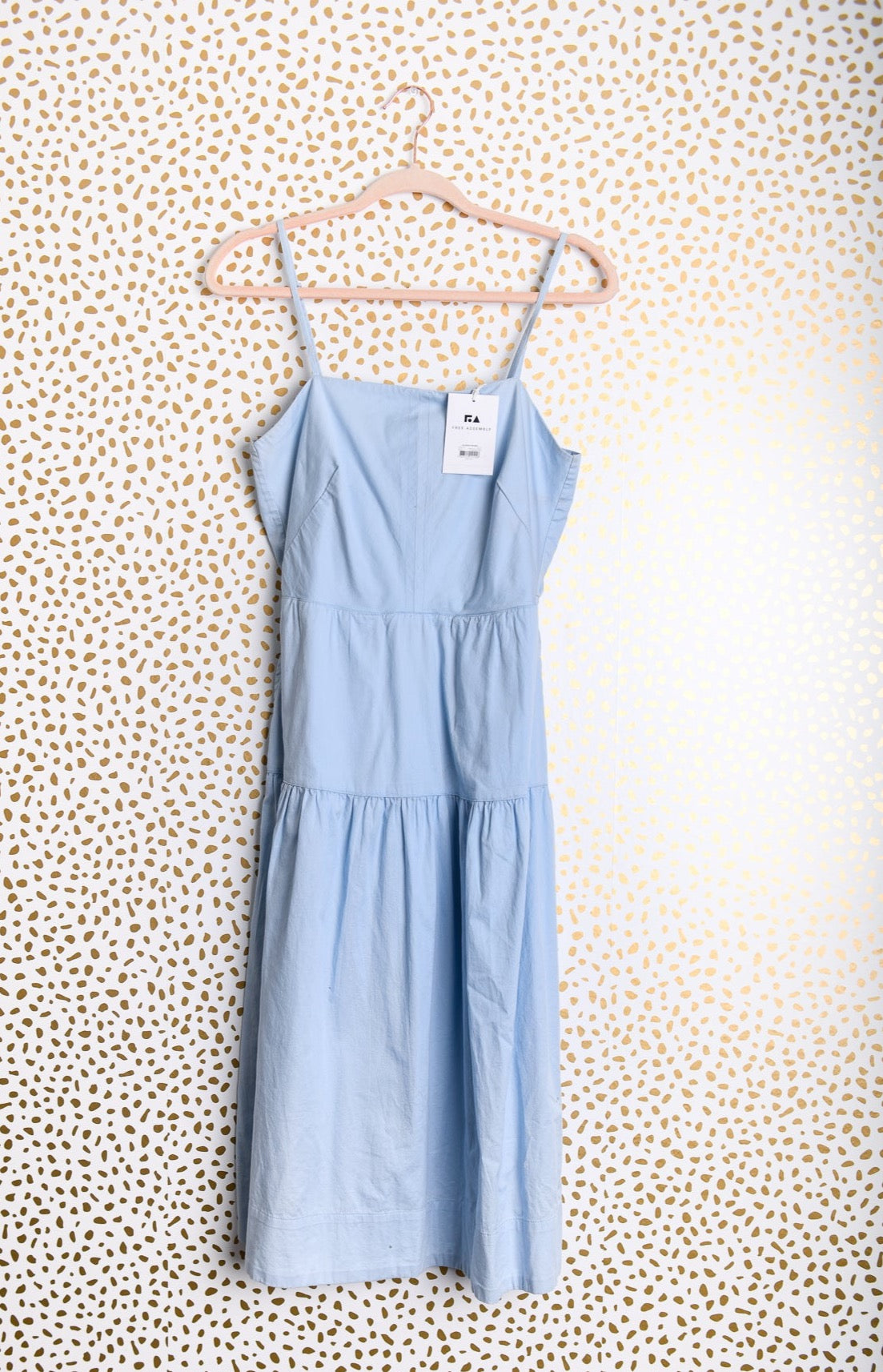 Free Assembly sleeveless midi dress Size S \ NWT