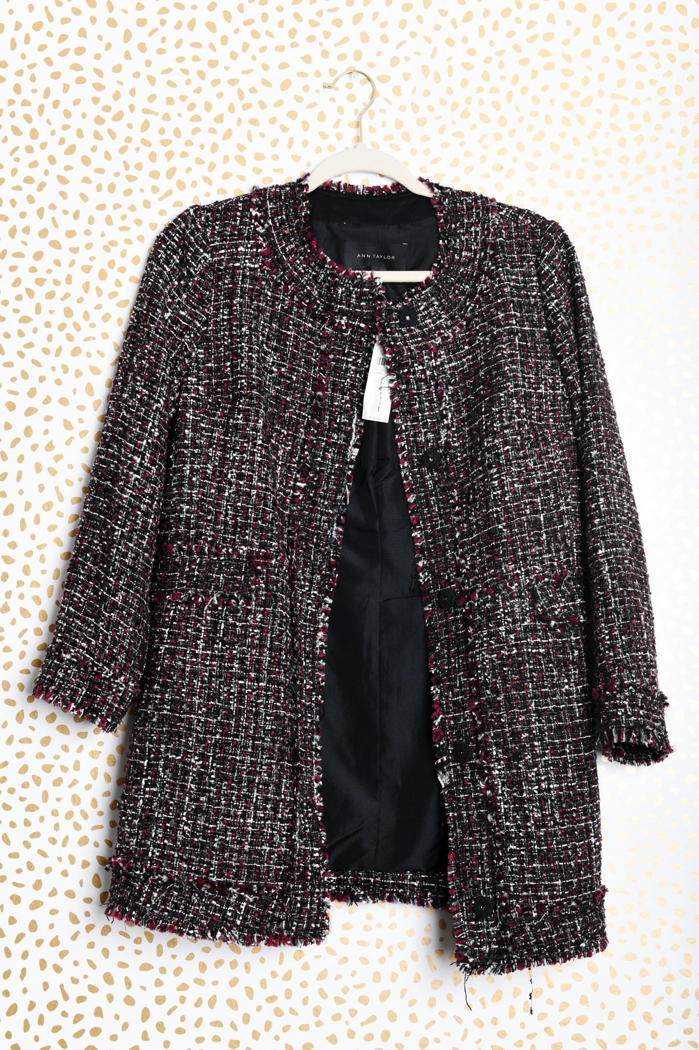 Ann Taylor tweed jacket Size 4 / NWT