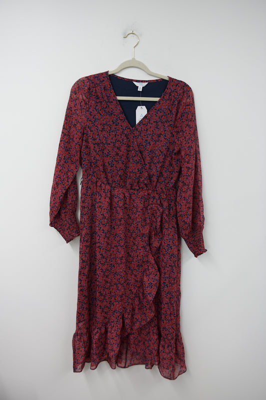 Time and Tru midi wrap dress Size S / NWT