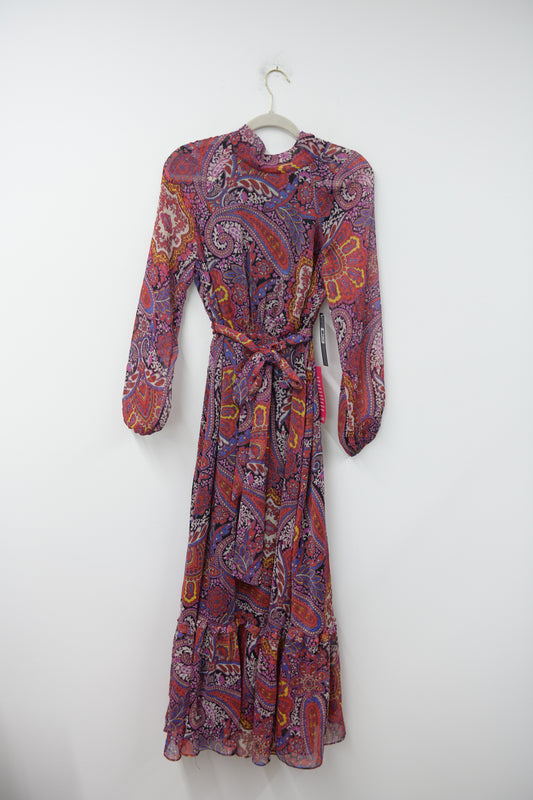 Tahari long sleeve maxi dress Size S / NWT
