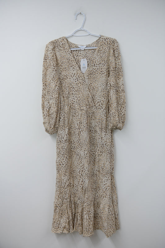 Time and Tru wrap midi dress Size S / NWT