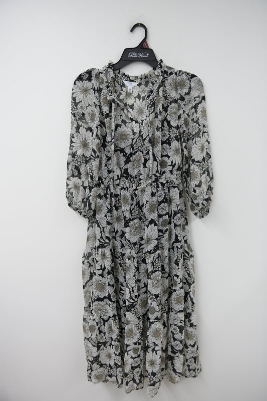 Time and Tru 3/4 sleeve midi dress Size S / NWT