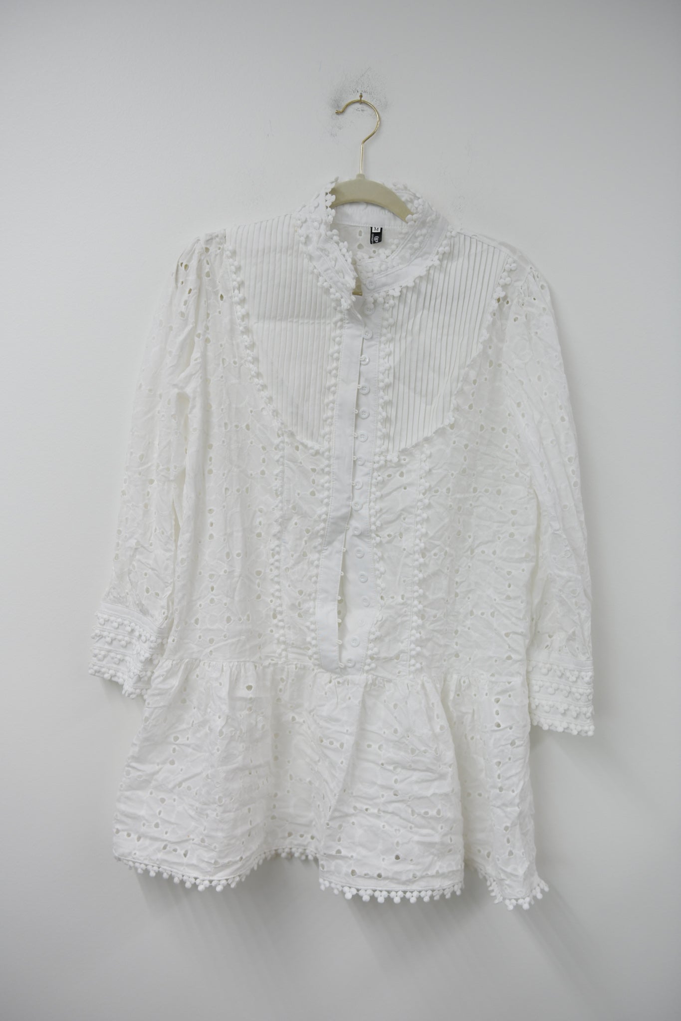 eyelet mini dress Size M / EUC