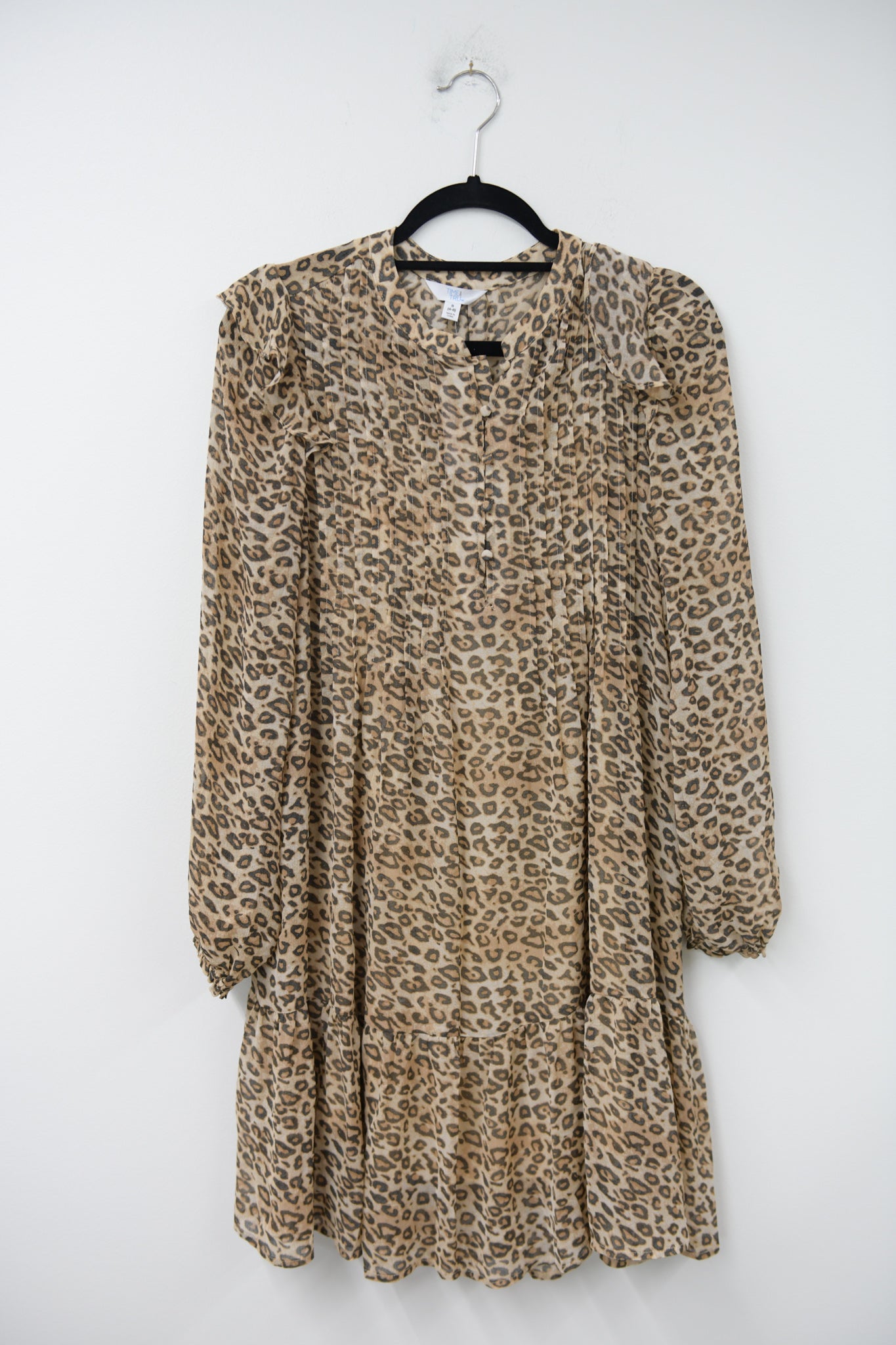 Time and Tru long sleeve mini dress Size S / NWT