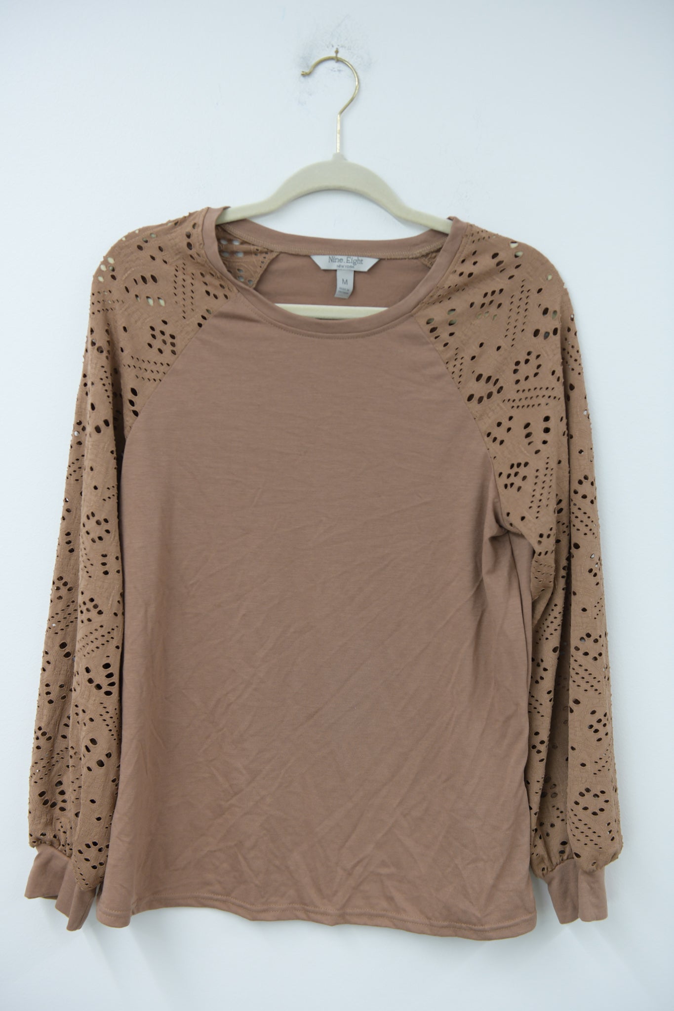 Nine Eight long sleeve top Size M / EUC