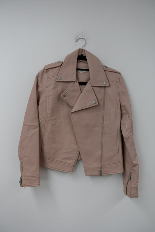 Loft faux leather moto jacket Size S / EUC
