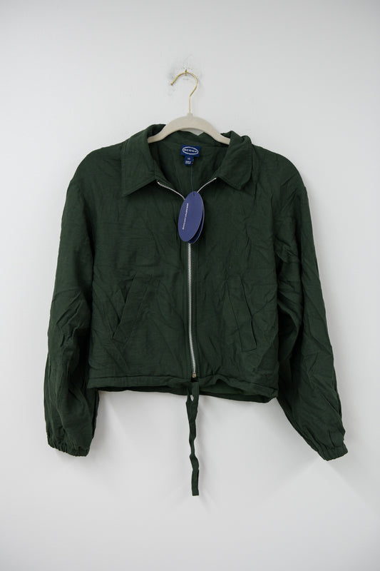 Scoop full zip texture texture jacket Size XS / NWT