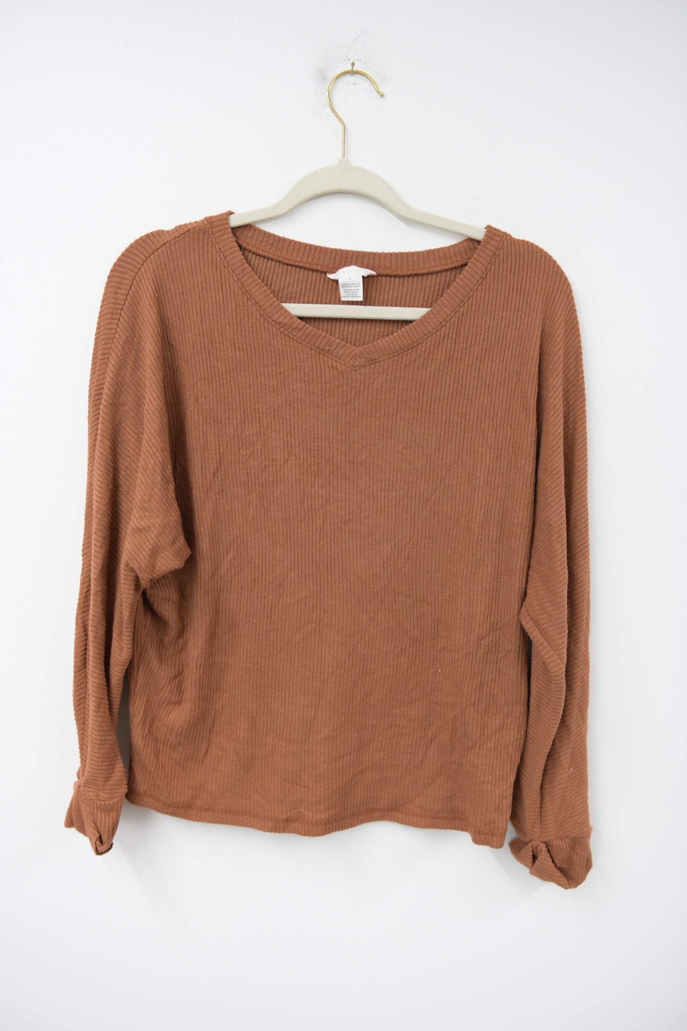 Caslon long sweater sleeve shirt Size S / EUC